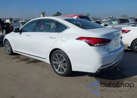 2018 Genesis G80 3.8 из США, поврежденный, VIN KMHGN4JE8JU262906